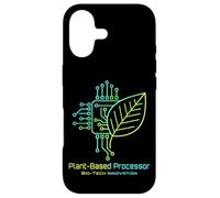 Sustainable Technology Circuit Board Leaf Eco-Tech Process Case for iPhone 17