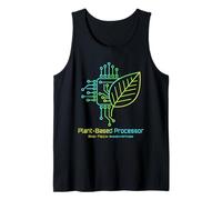 Sustainable Technology Circuit Board Leaf Eco-Tech Process Tank Top