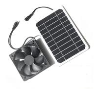 Sustainable Ventilation Dual Functionality of a DC 6V Solar Power Source and Exhaust Fan