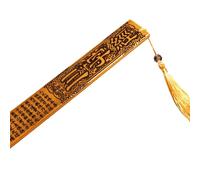 Sustainable Wooden Teaching Scale for Academic Use Ergonomic Educator Tool Featuring Bamboos Construction Measuring Ruler