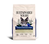 Sustainably Yours Natural Cat Litter, Small-Grain Formula, Exceptional Clumping & Odor Control, Virtually No Dust, Soft on Paws, Corn & Cassava Plant-Based, Unscented, 10 lbs