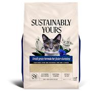 Sustainably Yours Natural Cat Litter, Small-Grain Formula, Exceptional Clumping & Odor Control, Virtually No Dust, Soft on Paws, Corn & Cassava Plant-Based, Unscented, 10 lbs