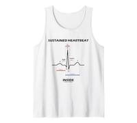 Sustained Heartbeat Inside Electrocardiogram Sinus Rhythm Tank Top
