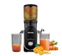 SUSTEAS Cold Press Juicer, 300W, 5.3", Large Feed Channel, 1.5L Capacity, Auto Feed, High Performance, Easy to Clean, Great for Fruits and Vegetables