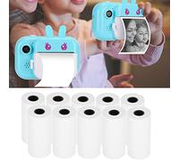 SustVita 10 Rolls Portable Printer Paper, 55mm x 600mm Thermal Paper for Mini Thermal Pocket Photo Printer and Instant Print Camera Crafts