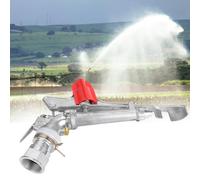 SustVita 360° Rotary Lawn Sprinkler, Adjustable Zinc Alloy Irrigation Spray Gun for Large Area Watering, Nice for Garden Lawn Farm Irrigation