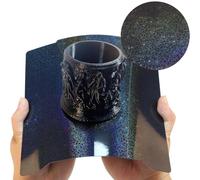 SustVita 3D Printer Print Bed with Dual Sided Textured PEI and Star Pattern PEY Surface, 190x190mm Flexible 3D Printer Build Plate for Prusa Mini/Mini+