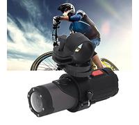 SustVita 4K Motorcycle Helmet Camera, Weatherproof Action Camera with 170 Degree Wide Angle, G Sensor Loop Recording for Sports