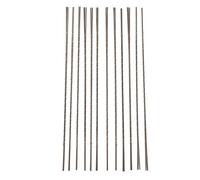 SustVita 6/0 Jewelers Saw Blades 144 Pack for Scroll Saw Wood Cutting | High hardness metal construction, 133mm blade length, reverse spiral teeth for smooth jewelry crafting