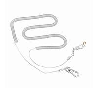 SustVita 6m Parrot Bird Anti Bite Flying Training Rope Leash Kits Random Color (6.5MM+6M flying rope)
