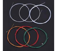 SustVita 6Pcs Set Normal Tension Multi Colored Guitar Strings Color Coated for Classical Instruments