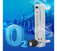 SustVita Air Oxygen Flow Meter with an integrated regulating valve, this panel mount Gas Flow Control Meter features a 1 to 10LPM range for industrial applications