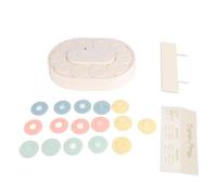 SustVita Automatic Dessert Turntable for showcasing cupcakes and appetizers, a moving Carousel Dessert Stand with plates for buffets and home celebrations (Dessert)