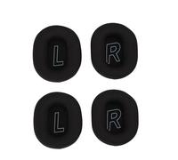 SustVita Breathable Mesh Fabric Ear Pads Featuring High Density Memory Foam for Extended Listening Comfort, Highly Elastic Replacement Cushions for HECATE G2 (Black)