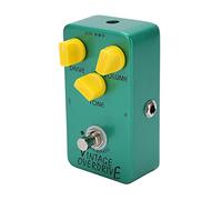 SustVita Classic Tube Scream Pedal with RC4558 Chip, 7mA Low Current Draw, and Durable Metal Casing, an Electric Guitar Effects Pedal with True Bypass