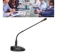 SustVita Desktop Computer Mic, Gooseneck Condenser Microphone with XLR to 6.35mm Cable, Nice for Online Meetings and Lectures