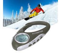 SustVita Digital Altimeter Barometer, Portable Thermometer with Multifunctional Features for Outdoor Activities and Weather Monitoring