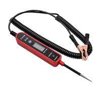 SustVita Digital Automotive Circuit Tester 6V to 75V DC with Red/Green Polarity Indicators, an Auto Electrical Test Light for Car Motorcycle Boat Diagnostics (Red)