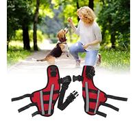 SustVita Dog Knee Brace, Adjustable Dog Leg Brace with Elastic Shockproof Pet Knee Pads and Reflective Strips for Dogs and Pets (XS)