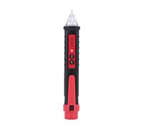 SustVita Electric Voltage Detector for Live/Null Wire Judgment, Test Pencil Voltage Detector with 12V / 1000V and 48V / 1000V Range and LED Flashlight (Black)