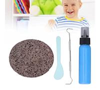SustVita Fidget Blocks for Stress, Pick Peel Stone Kit with DIY Anxiety Relief Toy, Pumice Stone for Adults, Teenagers, Children, Nice for Relieving Tension and Managing OCD (Blue Latex)
