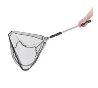 SustVita Fishing Landing Net with extendable pole, this Telescoping Landing Net is also a Folding Fishing Net with a triangular head for easy catch and release