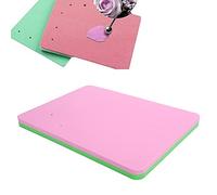 SustVita Fondant Sponge Pad, 5 Holes Rectangular Cake Decorating Foam Mat for Gum Paste and Clay Modeling