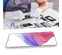 SustVita Galaxy A53 Screen Replacement, 6.5 Inch OLED Touch Display Digitizer Assembly with Frame, Repair Tool Kit Included for A536 SM A536U SM A536U1 (White)
