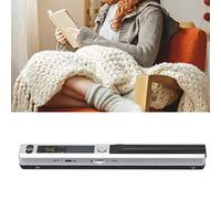 SustVita High Resolution Document Scanner, Portable Handheld Scanner for Photos Documents Texts Receipts with 900DPI, JPG PDF Format, USB Upload and TF Card Support