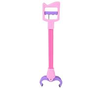 SustVita Kids Grabbing Pick Up Toy and Robot Arm Grabber Toy with Mechanical Claw for Reaching Objects, Develops Fine Motor Skills with an Auditory Click (Pink)