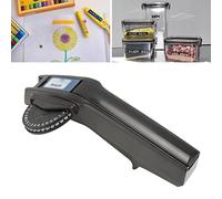 SustVita Manual Clear Printing Label Maker, High Sharpness Portable Embossed Label Writer for Office and Scrapbooking