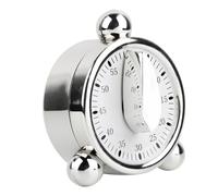 SustVita Mechanical Cooking Timer with Clear Visual Dial for Baking, a No Batteries Kitchen Timer with Loud Alarm for Managing Home/School/Office Activities