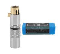 SustVita Mic Booster Preamplifier with Class A Amplifier Circuitry +29dB Clean Gain with Balanced XLR Input/Output for Passive Ribbon Mics for Streaming