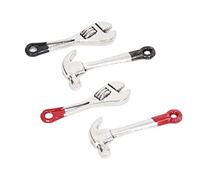 SustVita Mini Dollhouse Tools Dollhouse Wrench Hammer Kit Miniature Dollhouse Accessories Realistic Simulation Set for Creative Decor and Collector Displays