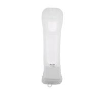 SustVita MotionPlus Sensor Adapter for Wii, Motion Plus Adapter + Outlast Silicon Case Cover for Wii Remote Controller (White)