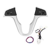 SustVita Multifunctional Steering Wheel Switch with Bluetooth and Blue Backlight, a Direct Fit Accent RB Steering Wheel Controls for 2011-2017 Selections