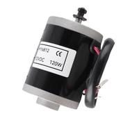 SustVita MY6812 High Speed Motor 12V 120W DC Motor Electric Scooter Brush Motor with Metal Belt Pulley Replacement for E Bike ATV