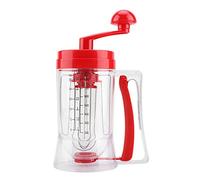 SustVita Pancake Batter Dispenser with Manual Cake Blender for Consistent Waffle Crepe Maker Results Mess liberty Baking Tool for Kitchen Use