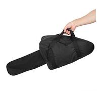 SustVita Portable Chainsaw Carrying Bag, Outlast and Weatherproof Chainsaw Case, Storage for 18 Chain Saw in Black Oxford Cloth