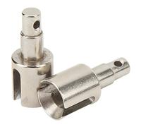 SustVita RC Differential Outdrive for Losi Baja Rey RC Upgrade, a Steel Center Outdrive Set constructed for enhanced performance in 1/10 scale Selections (Silver)