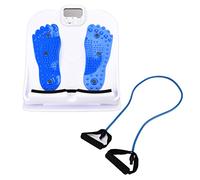 SustVita Sturdy Yoga Board with Pull Rope for Leg / Foot / Waist Stretching, Helps Keep Healthy, 200kg Capacity PP Material Body Stretcher Board