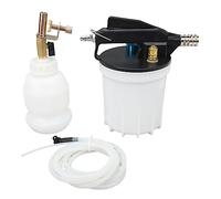SustVita Vacuum Brake Bleeder with 2L Pneumatic Fluid Extractor and 1L Refill Bottle, 2 CFM Air Flow Rate, Brake Fluid Exchange Tool for Vehicle Master Cylinders