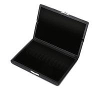 SustVita Wooden Oboe Spring Storage with an Elegant PU Leather Exterior. A Multiple Oboe Spring Case Featuring Soft Slotted Inner compartments and Ventilated Sides (12 Packs)