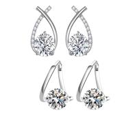 Susumz Magnatherapy Earrings, Susumz Earrings, Lymphvity Germanium Earrings, Lymphvity MagneTherapy Germanium Earrings (Silver-A+B)