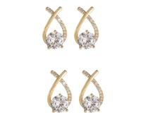 Susumz Magnatherapy Earrings, Susumz Earrings, Lymphvity Germanium Earrings, Lymphvity MagneTherapy Germanium Earrings (Gold-A)