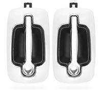 SUSUPACI Upgraded Exterior Door Handles with Bezel Covers Chrome Left Driver & Right Passenger Side Compatible with International Trucks ProStar 4100 4200 4300 4400 7700 8500 8600