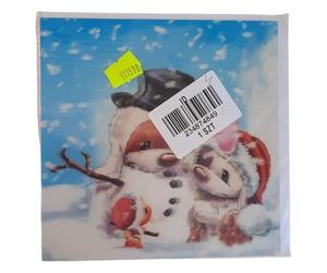 Susy Card 11427671 Christmas Greeting Card: Mylo Snowman 3D Phone Case Cover