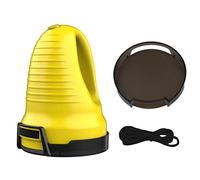 Suszian Ice Scraper for Car,Electric Ice Scraper USB Charging Winter Auto Car Window Windshield Snow Remover Deicer for Car Windscreen Window,Yellow,16 * 11 * 11cm,Easy To Use,Fast,Save Time