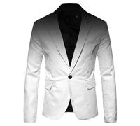 sutelang lurryly Blazers for Men UK Regular Fit, Mens Smoking Jacket, Sporty Modern Leisure British Blazer Regular Fit Business Jacket Stylish Coats Chic Jackets