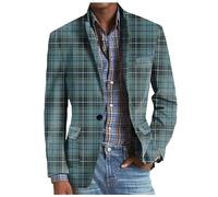 sutelang lurryly Mens Blazers Casual, Smoking Jackets for Men UK, Men's Blazers Casual Business Suit Jacket Vintage Tweed Jacket Stylish Coats Chic Jackets